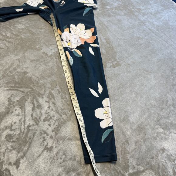Athleta Floral Elation 7/8 Women’s Activewear Leggings SZ Small Fitness Athletic - Picture 4 of 13